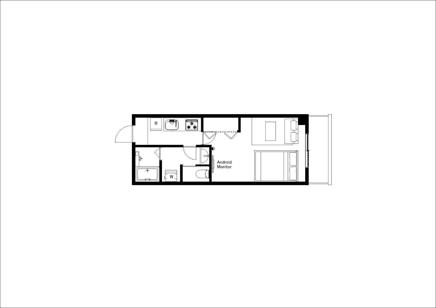 Apartamento Prandre Dg Osaka Habitación foto